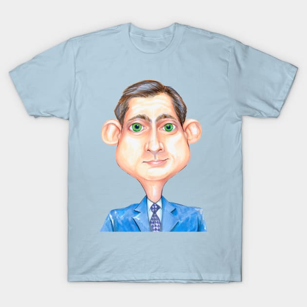 Michael Scott Portrait T-Shirt by obillwon